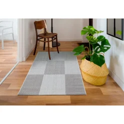 andiamo Teppich Arizona 160x230cm kariert grau972-18