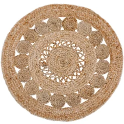 Hot Luxor living Teppich Balo rund 80cm