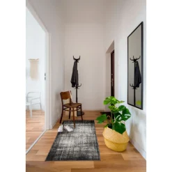 Hot andiamo Teppich Campos 67x140cm grau