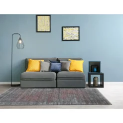 Online andiamo Teppich Campos 120x170 cm grau-coralle
