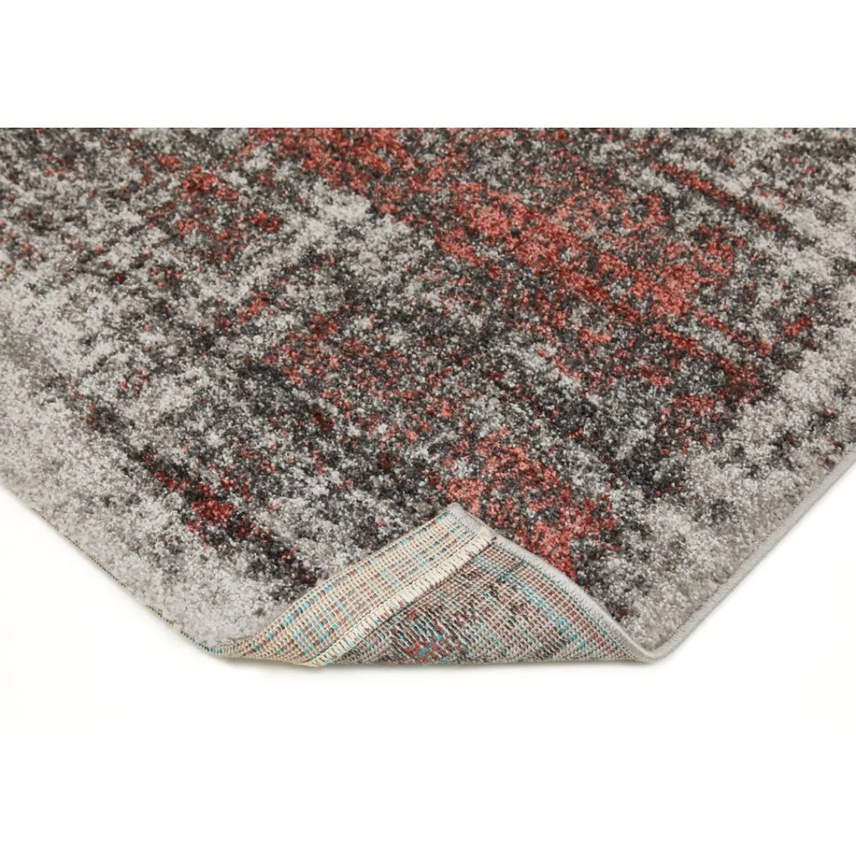 Outlet andiamo Teppich Campos 67x140cm grau coralle