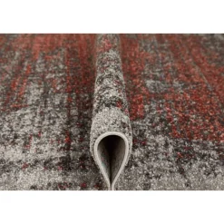 Outlet andiamo Teppich Campos 67x140cm grau coralle