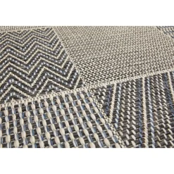 New andiamo Teppich Clyde 160x230cm beige-blau