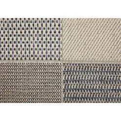 Outlet andiamo Teppich Clyde 120x170cm beige-blau
