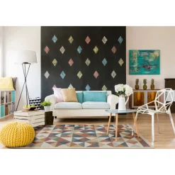 New andiamo Teppich Sedona 120x170cm Kaestchen multi