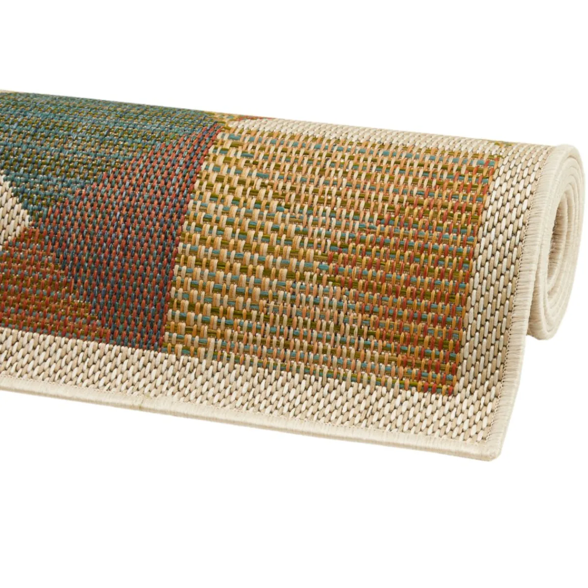 New andiamo Teppich Sedona 120x170cm Kaestchen multi