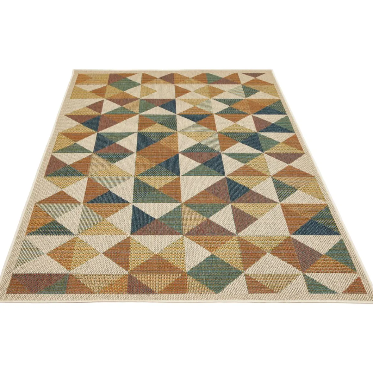 New andiamo Teppich Sedona 120x170cm Kaestchen multi