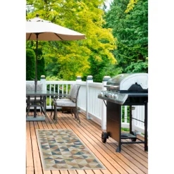 andiamo Teppich Sedona 80x150cm Kaestchen multi