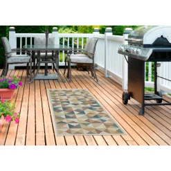 andiamo Teppich Sedona 80x150cm Kaestchen multi