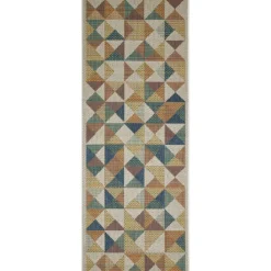 andiamo Teppich Sedona 80x150cm Kaestchen multi