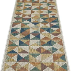 Clearance andiamo Teppich Sedona 67x120cm Kaestchen multi