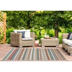 Sale andiamo Teppich Sedona 120x170cm Streifen multi
