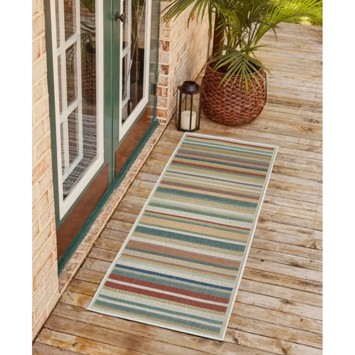 Hot andiamo Teppich Sedona 80x150cm Streifen multi