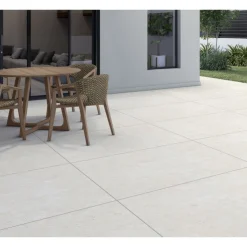 New Terrassenplatte Travertine beige ca. 60 x 90 x 2 cm