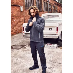 Outlet Terrax Workwear Arbeitshose anthrazit/ petrol Größe