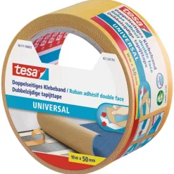 Tesa Doppelseitiges Klebeband universal 10 m x 50 mm
