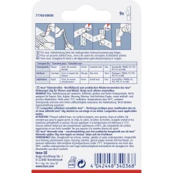 Discount Tesa Klebestreifen für Fliesen 9 Stück Traglast 2 kg
