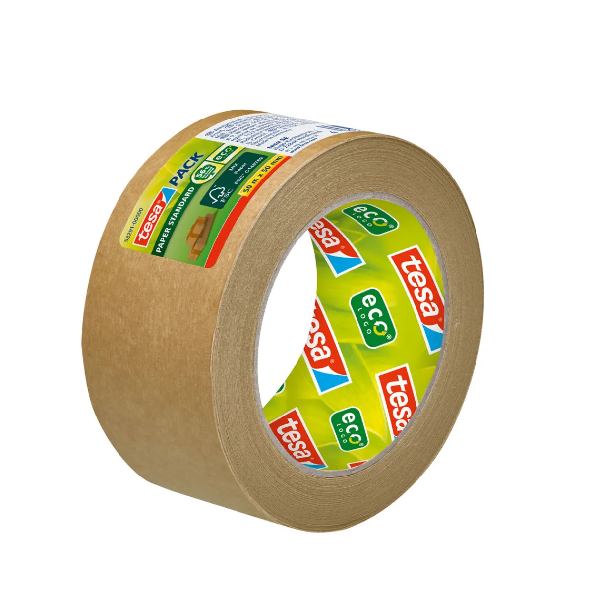 Outlet Tesa Packband Paper Standard ecoLogo 50x50 mm