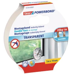 Outlet Tesa Powerbond Transparent 5mx19 mm