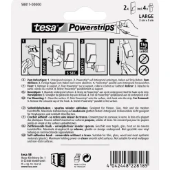 Best Tesa Powerstrips transparent weiss