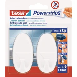 Discount Tesa Systemhaken oval weiß