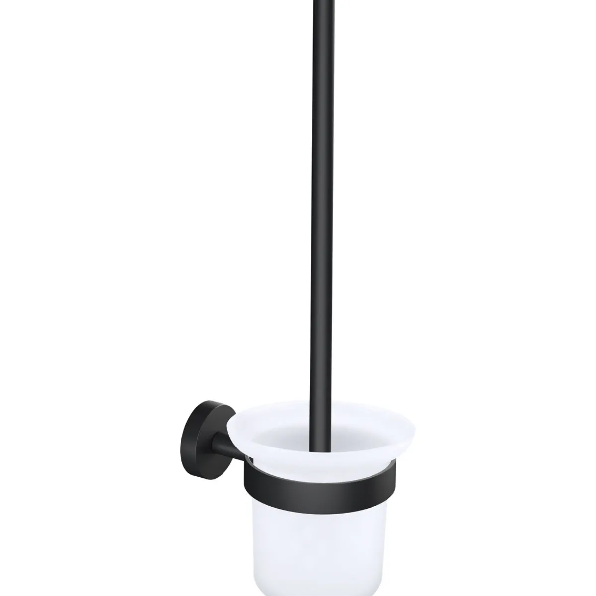 Outlet Tesa WC-Bürstengarnitur Moon mattschwarz