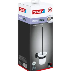 Outlet Tesa WC-Bürstengarnitur Moon mattschwarz