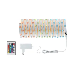 Discount Paulmann TIP LED Stripe Komplett Set 10m RGB IP2019W 230/24V weiss
