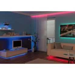 Discount Paulmann TIP LED Stripe Komplett Set 10m RGB IP2019W 230/24V weiss