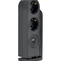 Sale Schwaiger Tischsteckdosenleiste klemmbar 2x Strommit USB-C/A