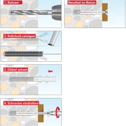 Clearance TOX Hakendübel Pirat Barbossa-S 4 Stück