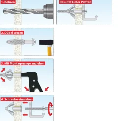 Sale TOX Hohlraumdübel Acrobat M4/38
