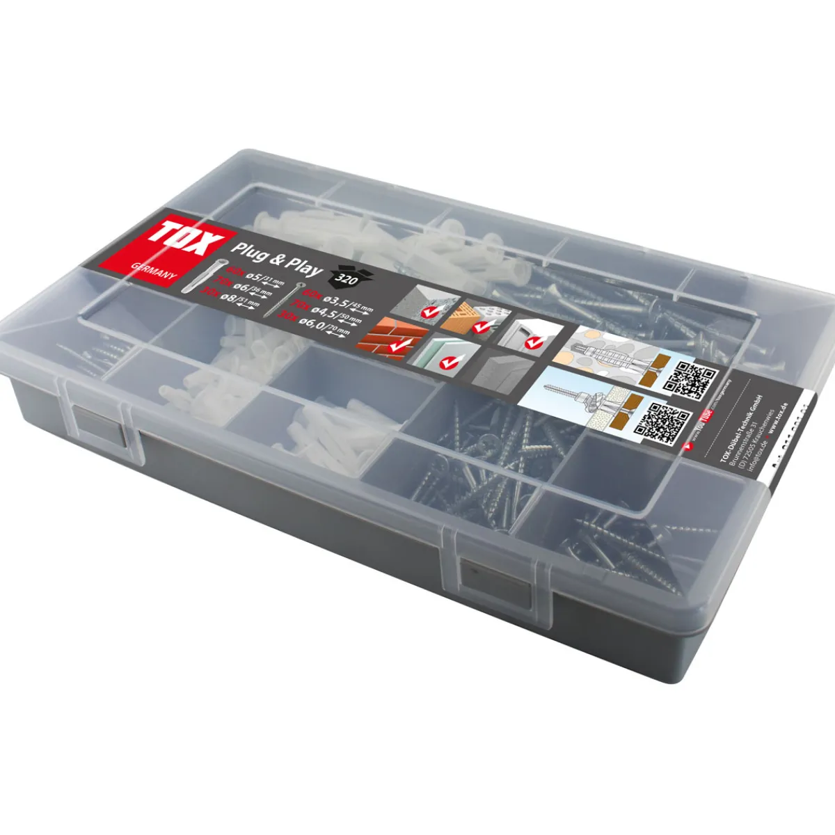 Discount TOX Sortimentsbox Plug und Play