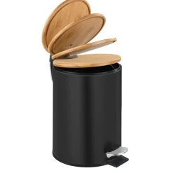 Best Wenko Treteimer Tortona 3L EasyCl., schwarz ma