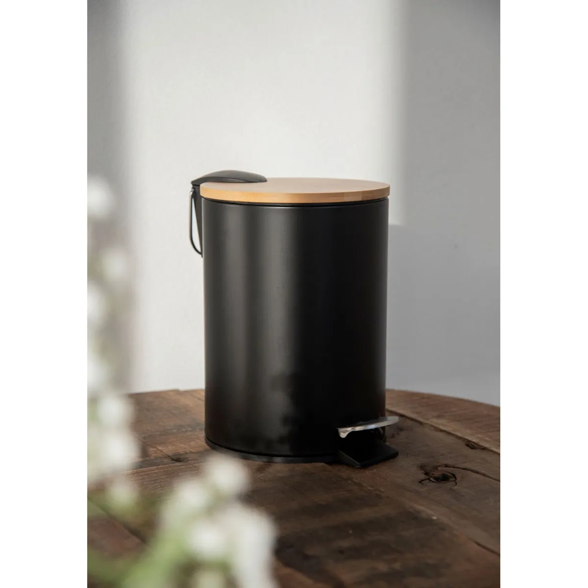 Best Wenko Treteimer Tortona 3L EasyCl., schwarz ma