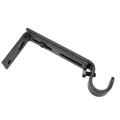 Discount Gardinia Träger Metall Memphis 1lfg. 10-14cm schwarz