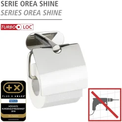 Online Wenko Turbo-Loc WC-papierhalter m/D OreaShine