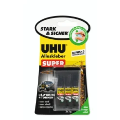 Online UHU Alleskleber Super minis 3 x 1 g