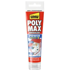 Clearance UHU Montagekleber Poly Max Power transparent 115 g