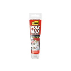New UHU Montagekleber Poly Max Sofort Power transparent 115 g