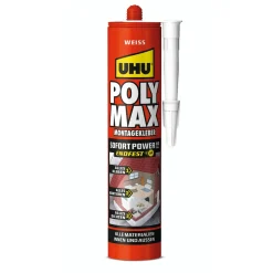 Best UHU Montagekleber Poly Max Sofort Power weiss 425 g