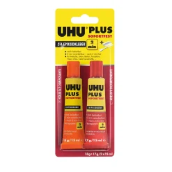 Discount UHU Zwei-Komponenten-Klebstoff plus sofortfest 35 g