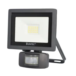 Sale Unitec LED Wandstrahler mit Bewegungsmelder 10W 800lm anthrazit