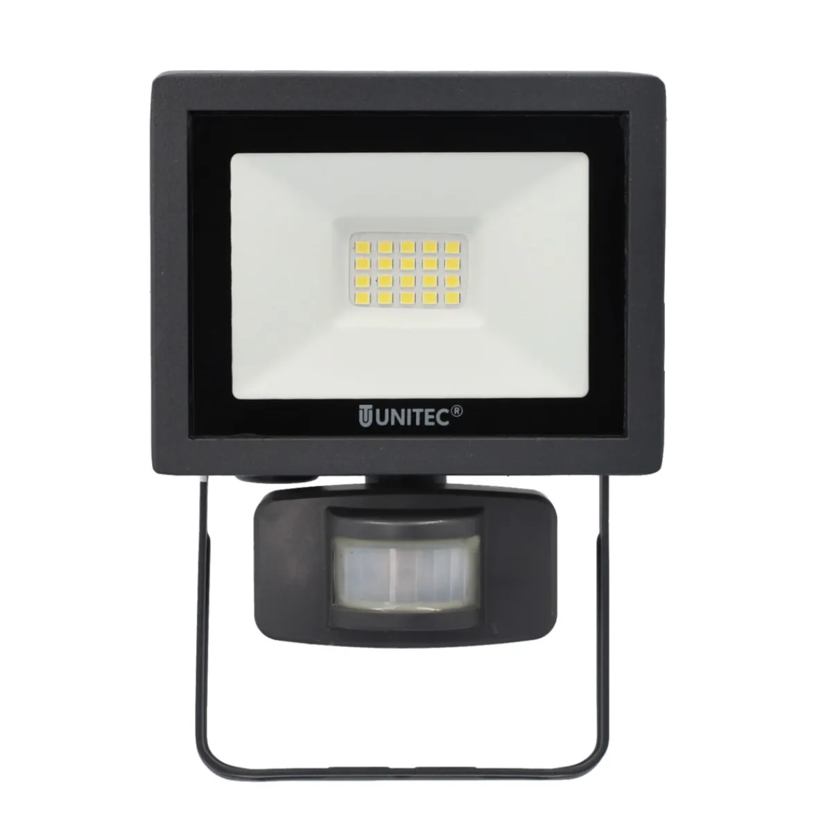Sale Unitec LED Wandstrahler mit Bewegungsmelder 10W 800lm anthrazit