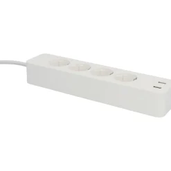 Best Unitec WIFI Steckdosenleiste Smart 4fach inkl 2xUSB weiß