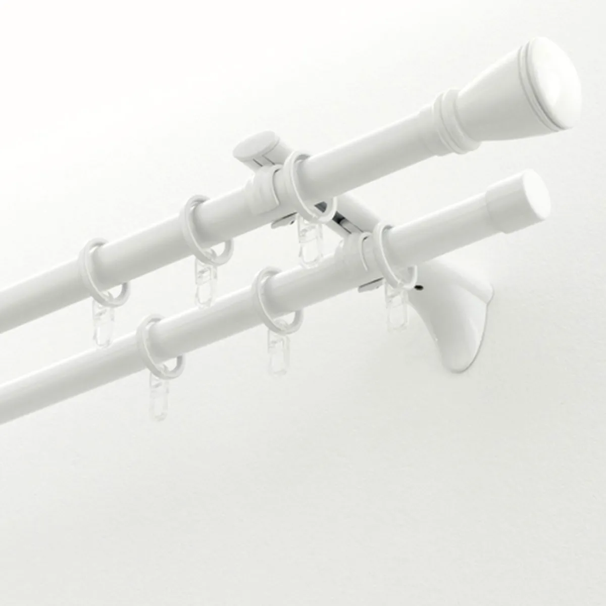 Clearance Gardinia Univers-Träger 1+2lf DM 20cm weiß