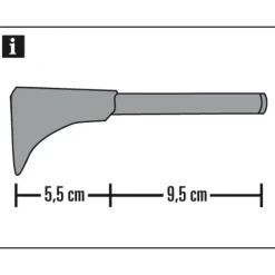 Clearance Gardinia Univers-Träger 1+2lf DM 20cm weiß