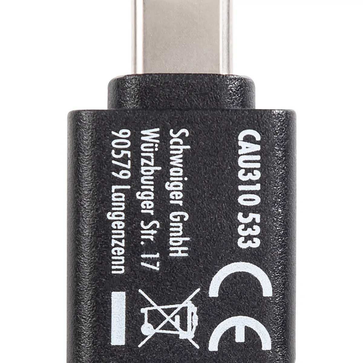 Schwaiger USB 3.1 Adapter 3.1 C Stecker - USB 3.0A Buchse