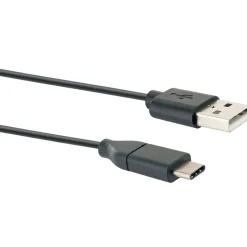 Best Schwaiger USB 3.1 Adapterkabel 3.1C-St/2.0 A-St 1mschwarz
