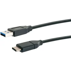 Clearance Schwaiger USB 3.1 Adapterkabel C St. - USB 3.0 ASt. 1m sw